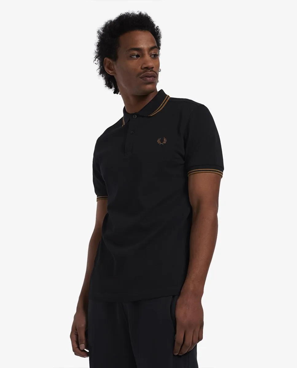 Polo De Hombre De Manga Corta Con Ribete