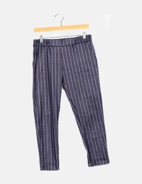 Primark Pantalón bicolor rayas