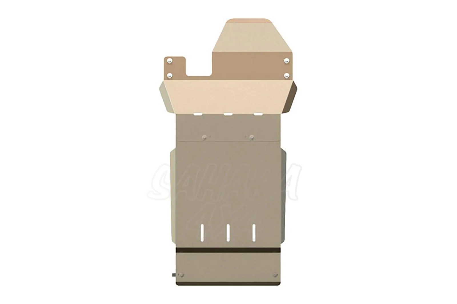 Protectores de bajos Sheriff en ALUMINIO para Land Rover Defender 90/110
