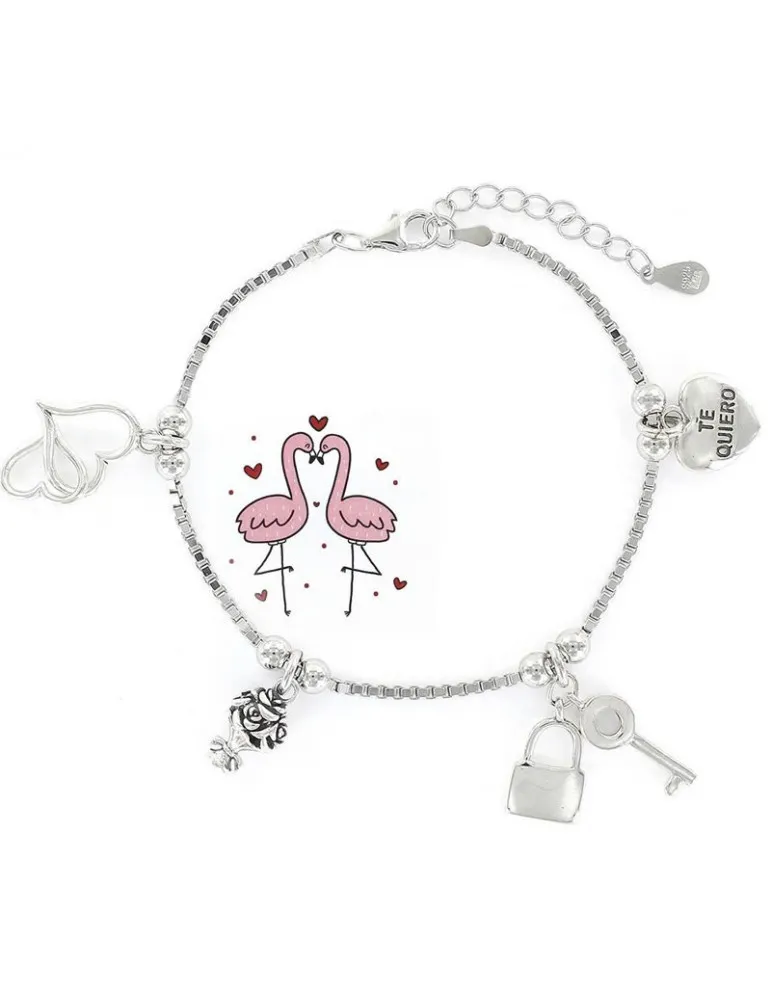 Pulsera Amor Plata