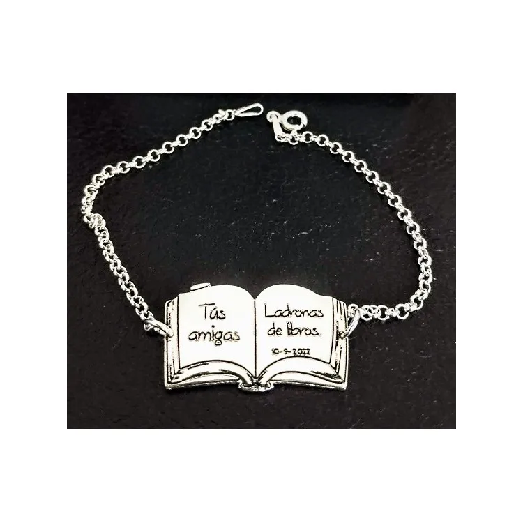 Pulseras Profesores POR ENCARGO con su diseño en plata de ley