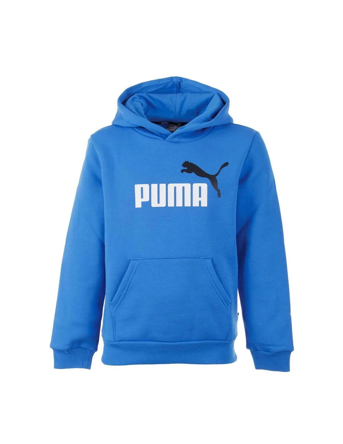 PUMA  SUDADERA AZUL ESSENTIALS+ 2 COL BIG LOGO 586987 48 NIñO
