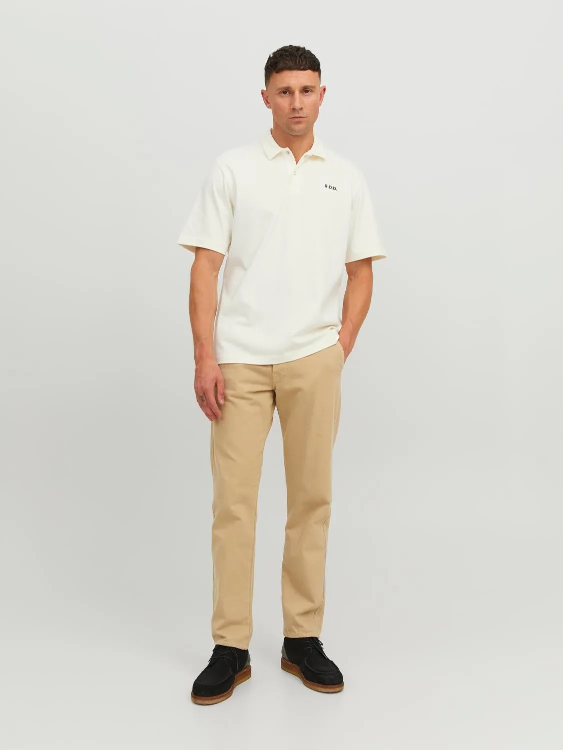 RDD Polo Logotipo Polo | Blanco hueso | Jack & Jones®