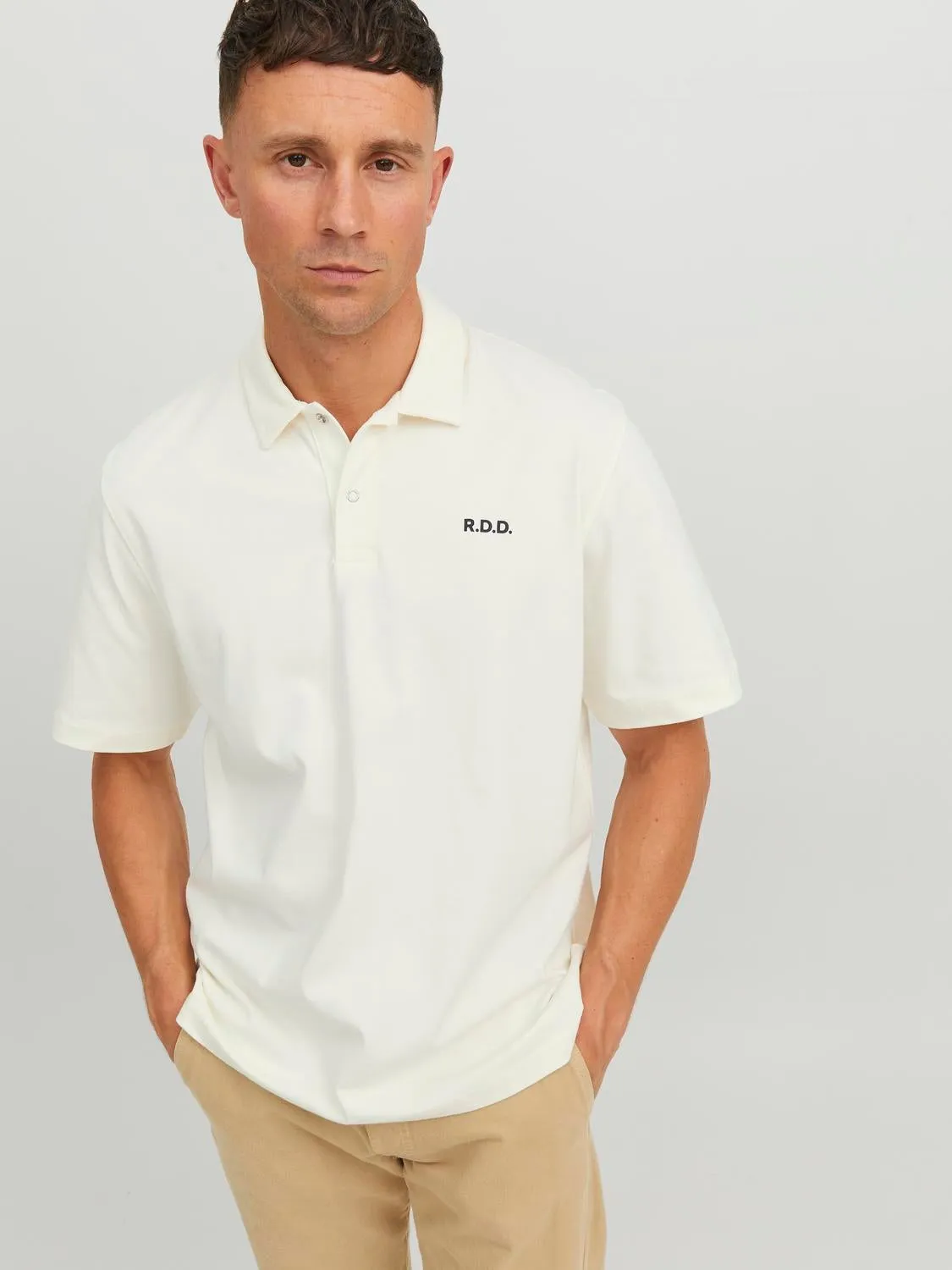 RDD Polo Logotipo Polo | Blanco hueso | Jack & Jones®