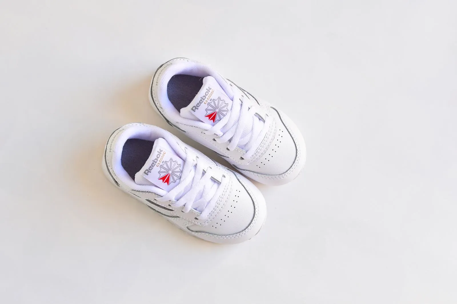 Reebok Classic Leather Blanca Cordones 50192 kids