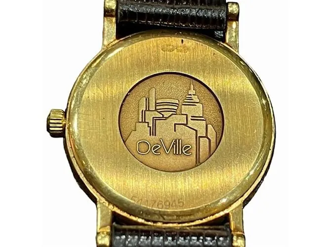 Reloj Omega De Ville Quartz K18YG para mujeres 