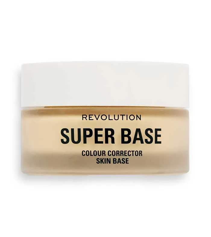 REVOLUTION  PREBASE DE COLOR EN CREMA SUPERBASE COLOUR CORRECTING  YELLOW