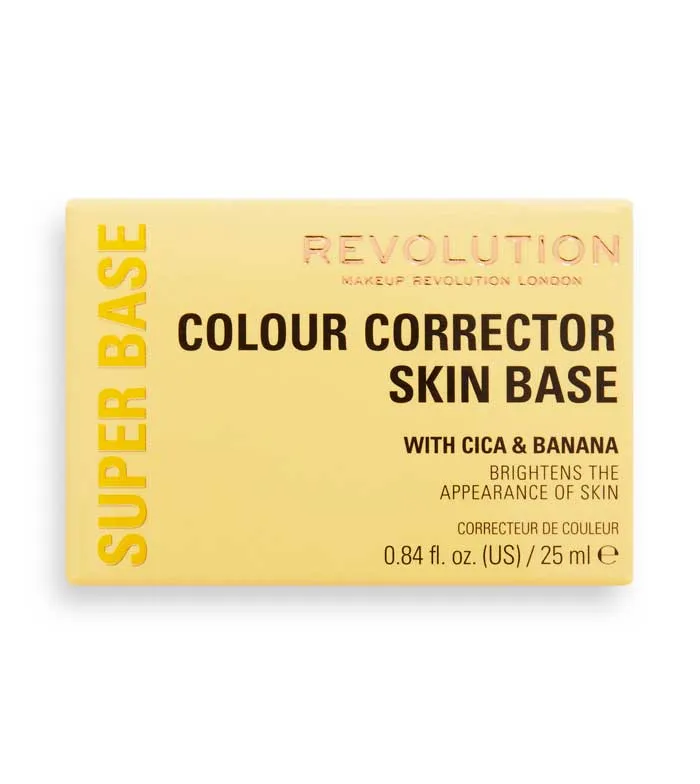REVOLUTION  PREBASE DE COLOR EN CREMA SUPERBASE COLOUR CORRECTING  YELLOW