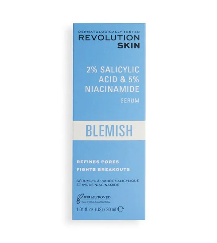 REVOLUTION SKINCARE  SéRUM CIDO SALICíLICO Y NIACINAMIDA BLEMISH