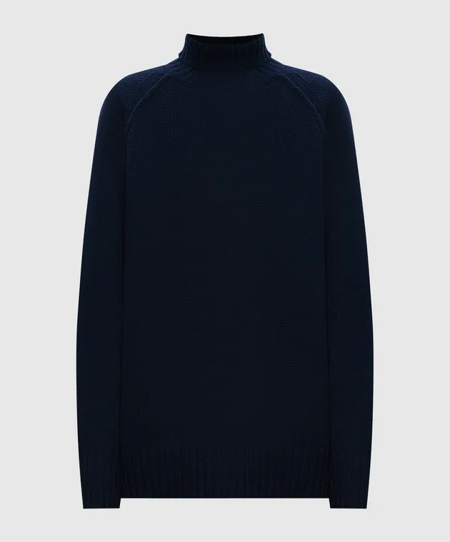 Rohe Blue wool and cashmere sweater
