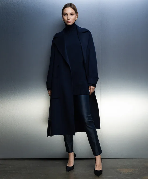 Rohe Blue wool and cashmere sweater