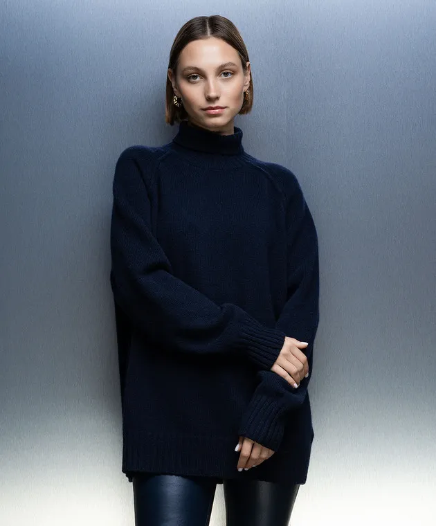 Rohe Blue wool and cashmere sweater