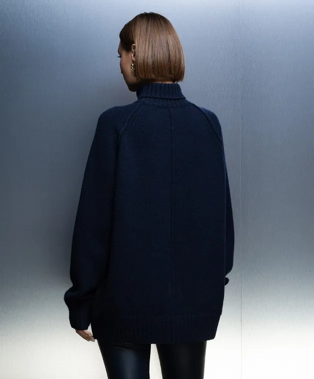 Rohe Blue wool and cashmere sweater