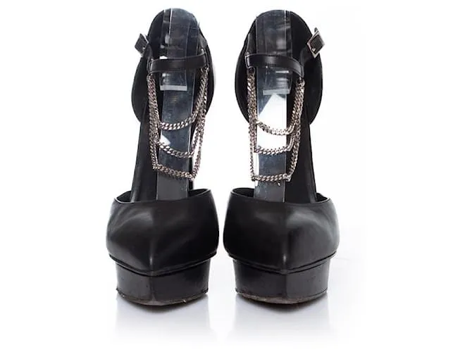 Saint Laurent SAN LORENZO, Bomba de plataforma D'orsay Negro 