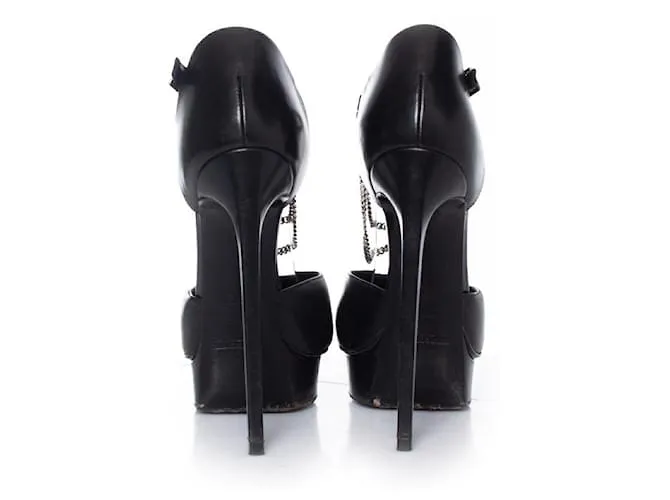 Saint Laurent SAN LORENZO, Bomba de plataforma D'orsay Negro 