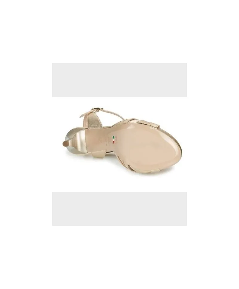 Sandalias Tacón NEROGIARDINI 418 Oro Chica Mujer
