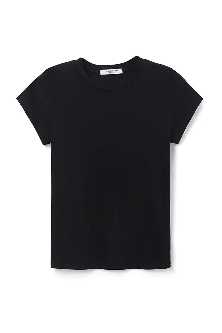 Sheryl Baby Tee in True Black