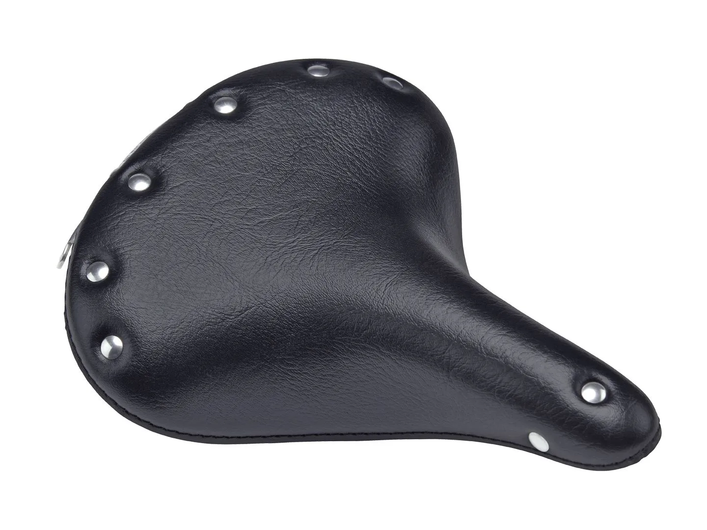 Sillín Electra Classic cuero sintético negro