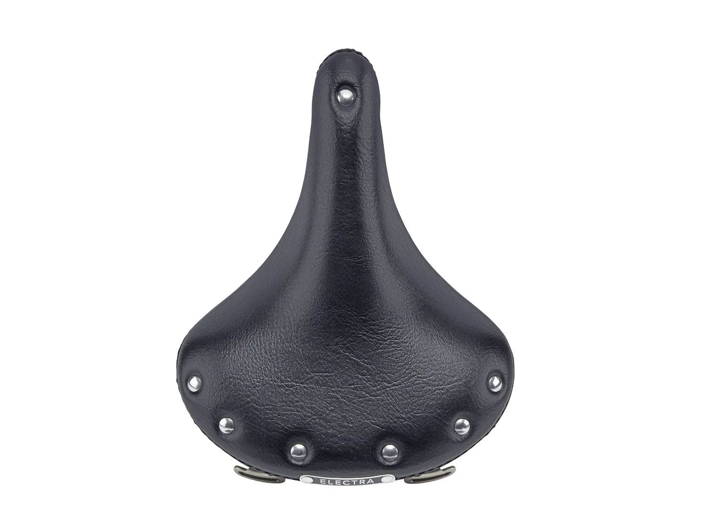 Sillín Electra Classic cuero sintético negro