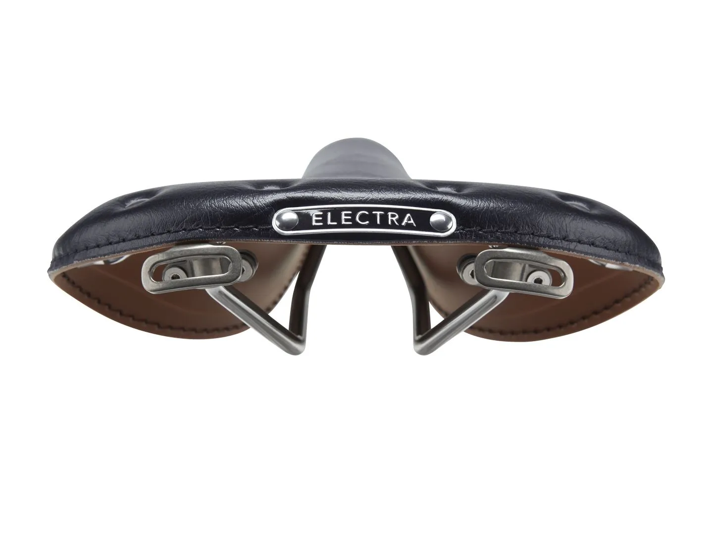 Sillín Electra Classic cuero sintético negro