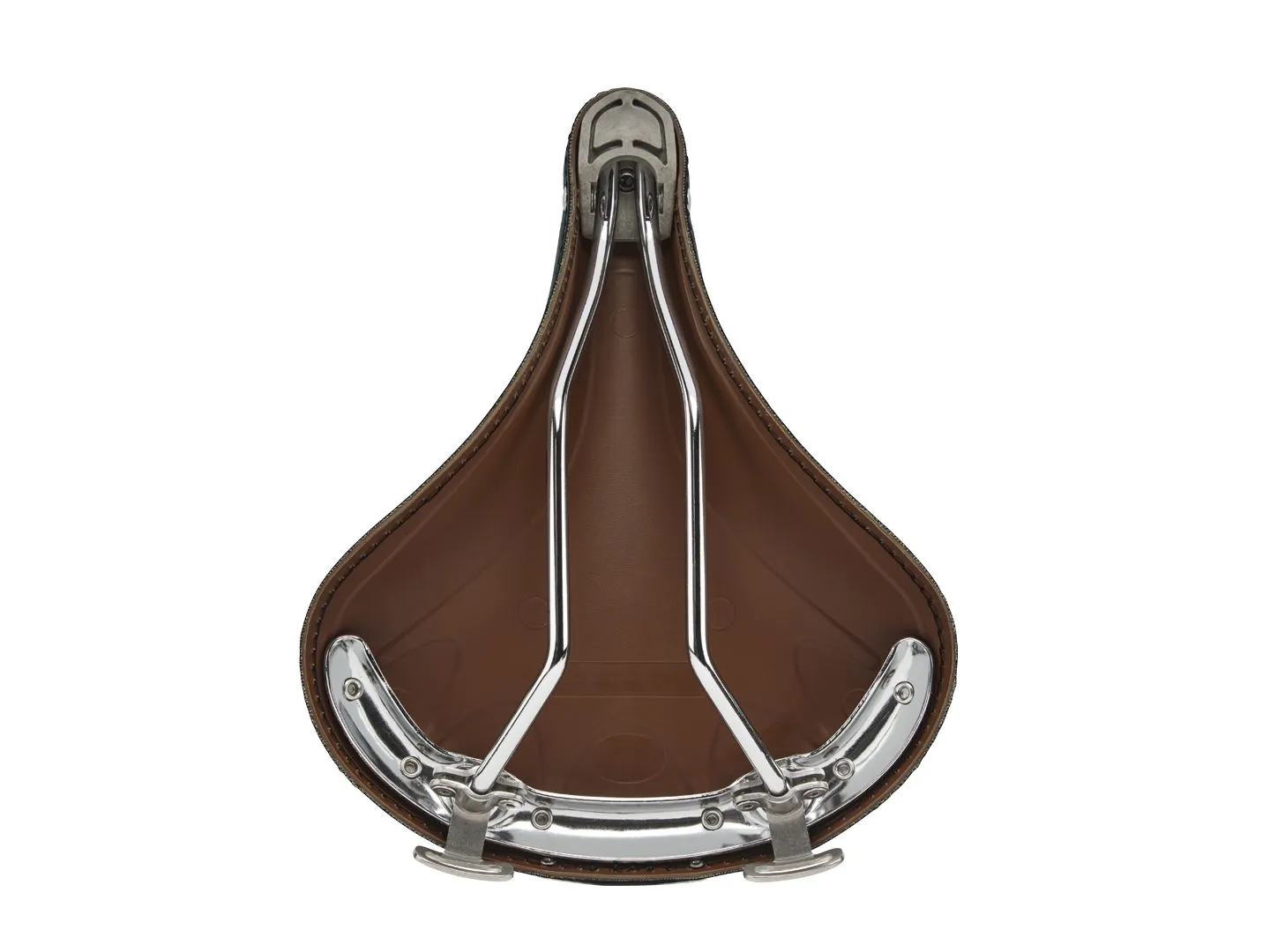 Sillín Electra Classic cuero sintético negro