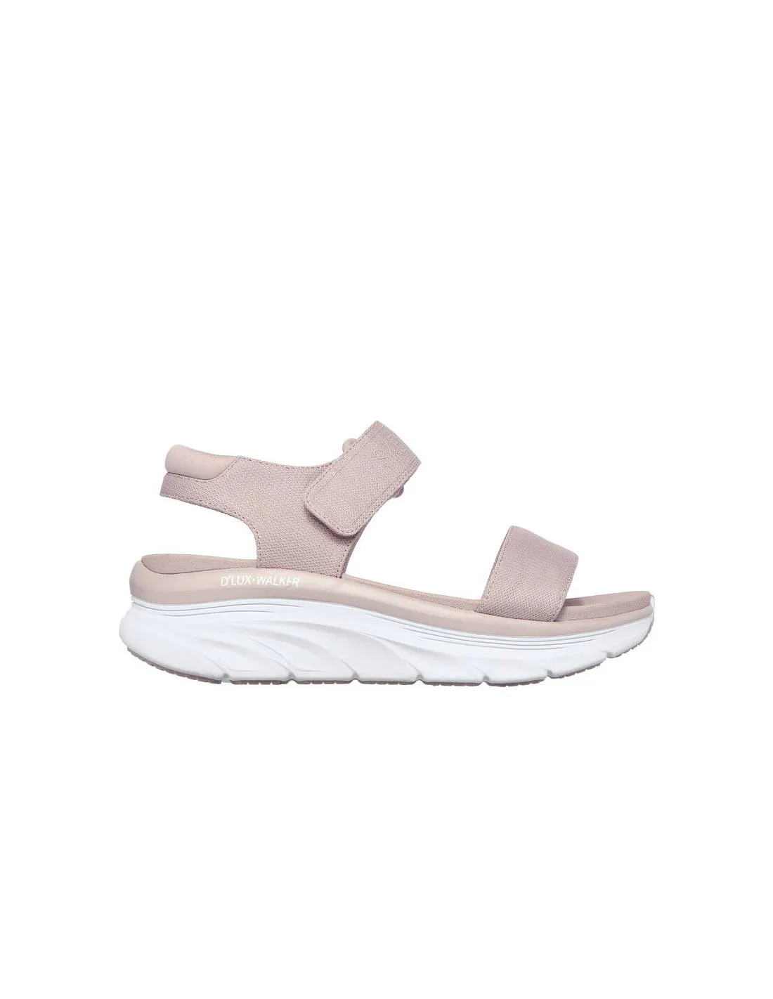 SKECHERS  SANDALIAS D´LUX WALKER NEW BLOCK RUBOR