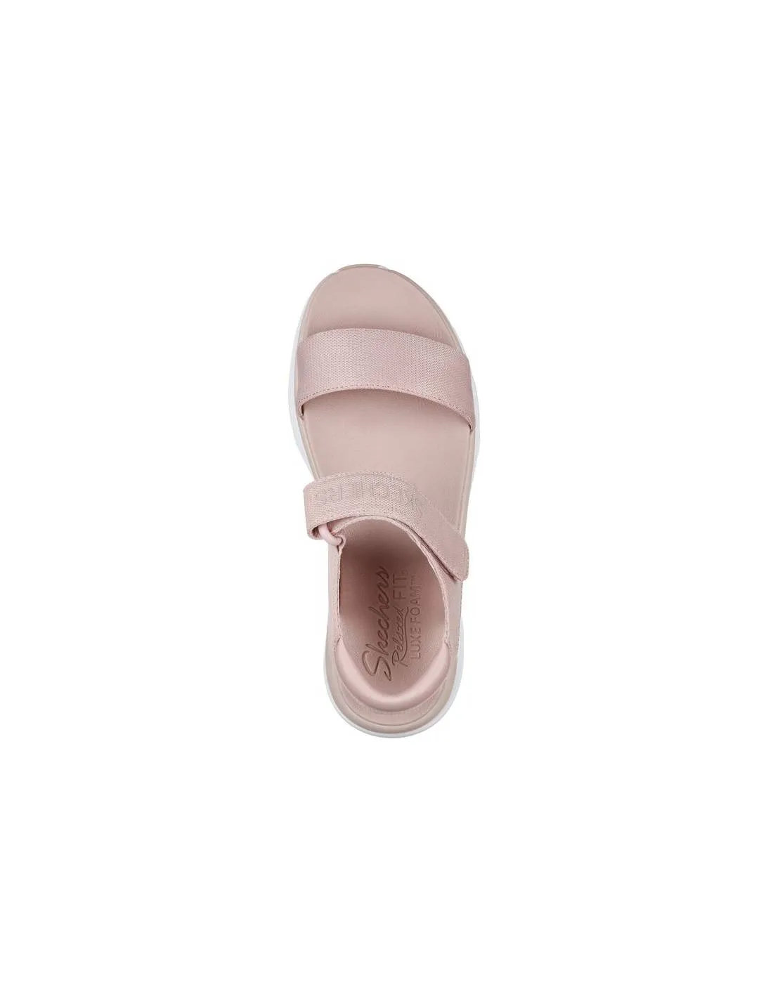 SKECHERS  SANDALIAS D´LUX WALKER NEW BLOCK RUBOR