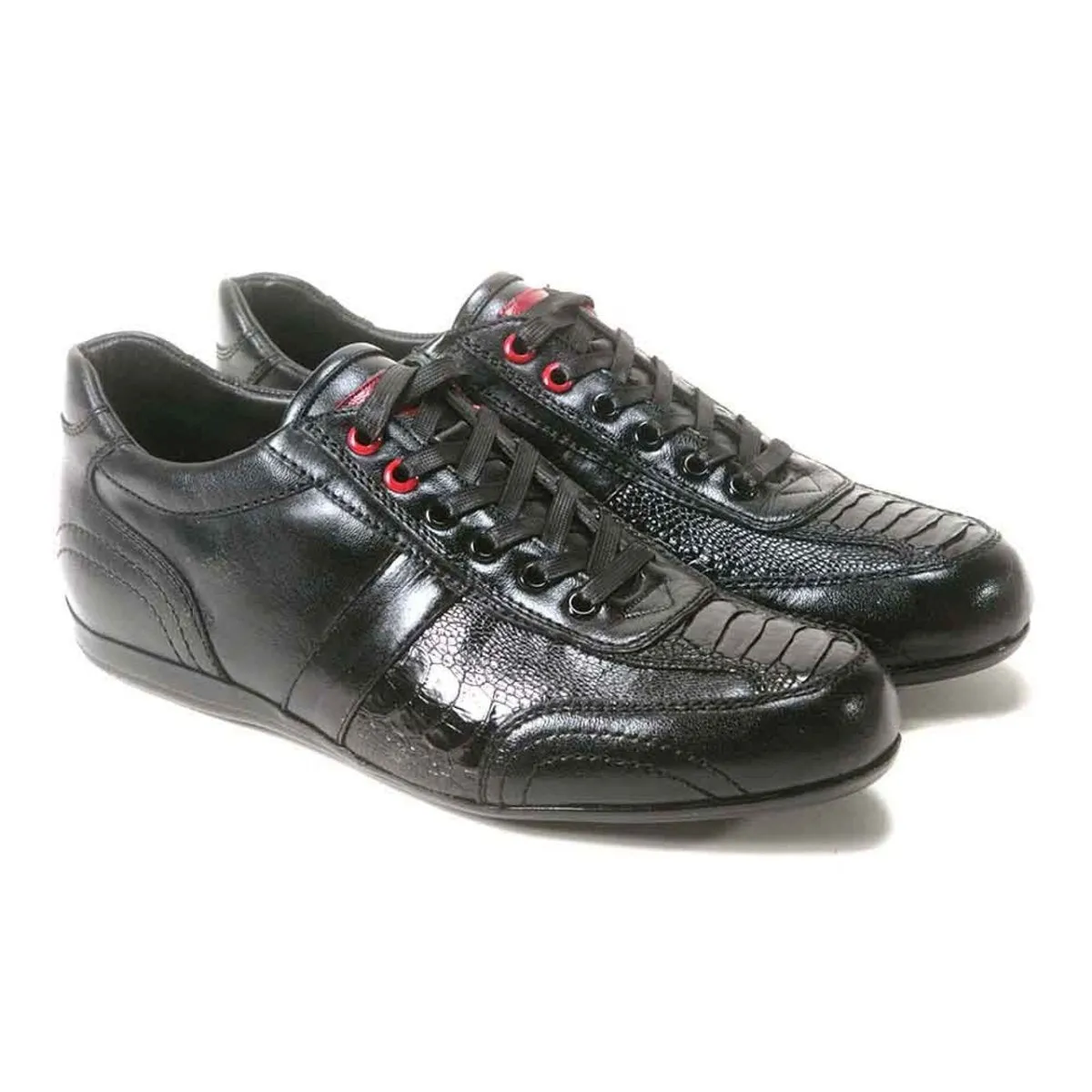 SNEAKER DE PIEL DE AVESTRUZ PATA LABZC091905