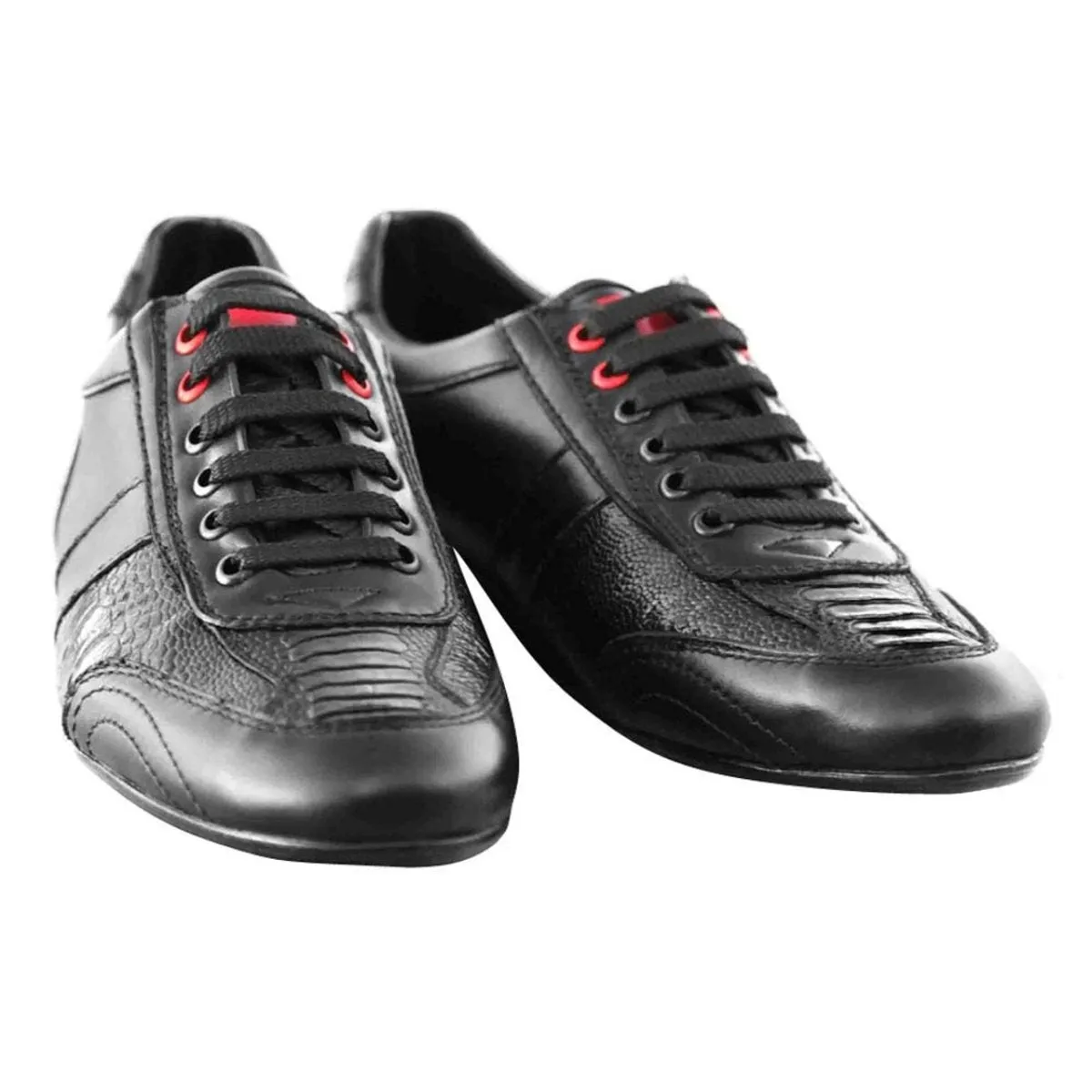 SNEAKER DE PIEL DE AVESTRUZ PATA LABZC091905