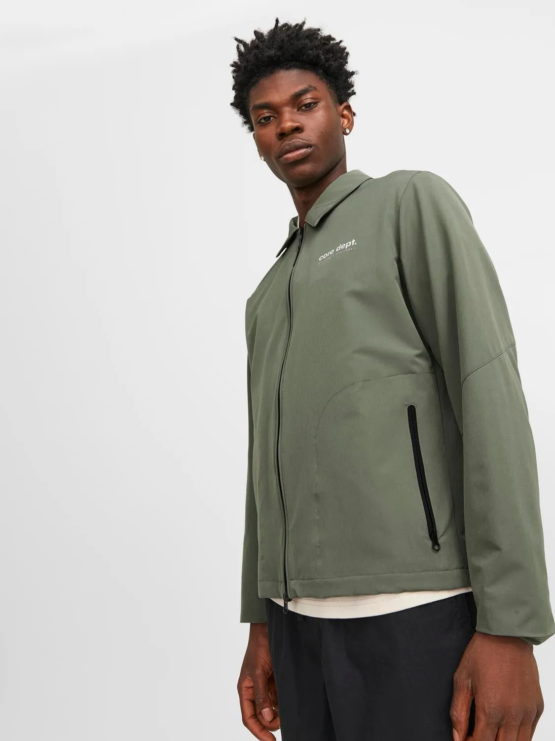 Sobrecamisa | Verde intermedio | Jack & Jones®
