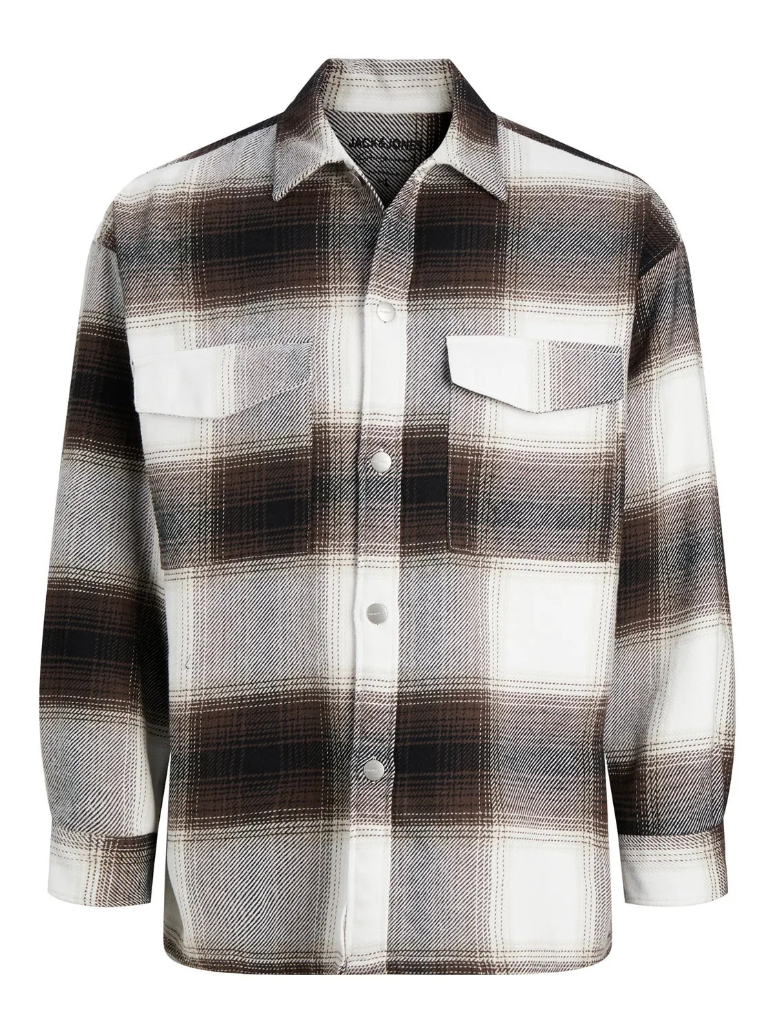Sobrecamisa Corte wide | Marrón intermedio | Jack & Jones®
