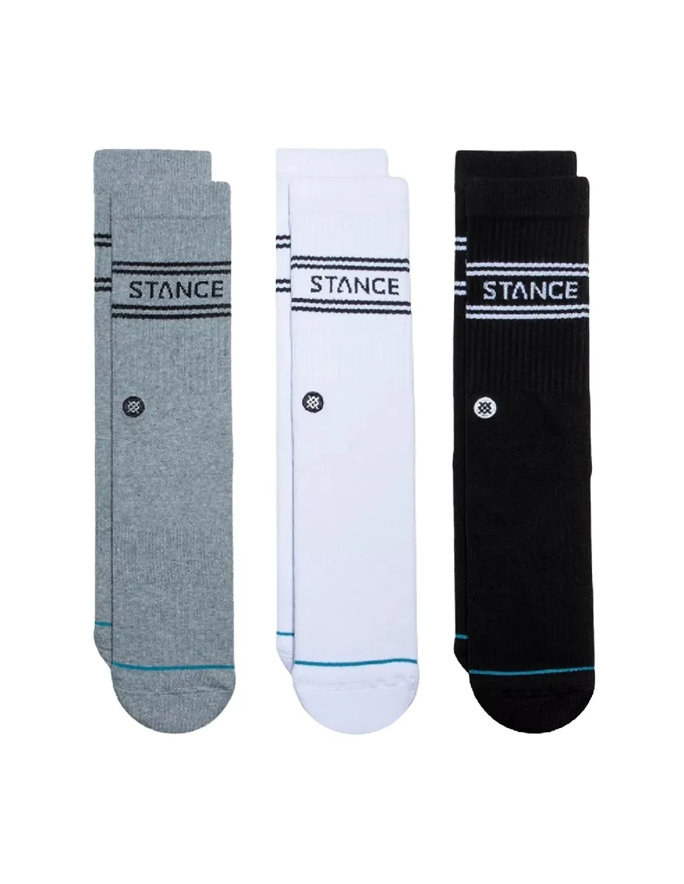 Stance Basic 3 Pack Crew "Multi"