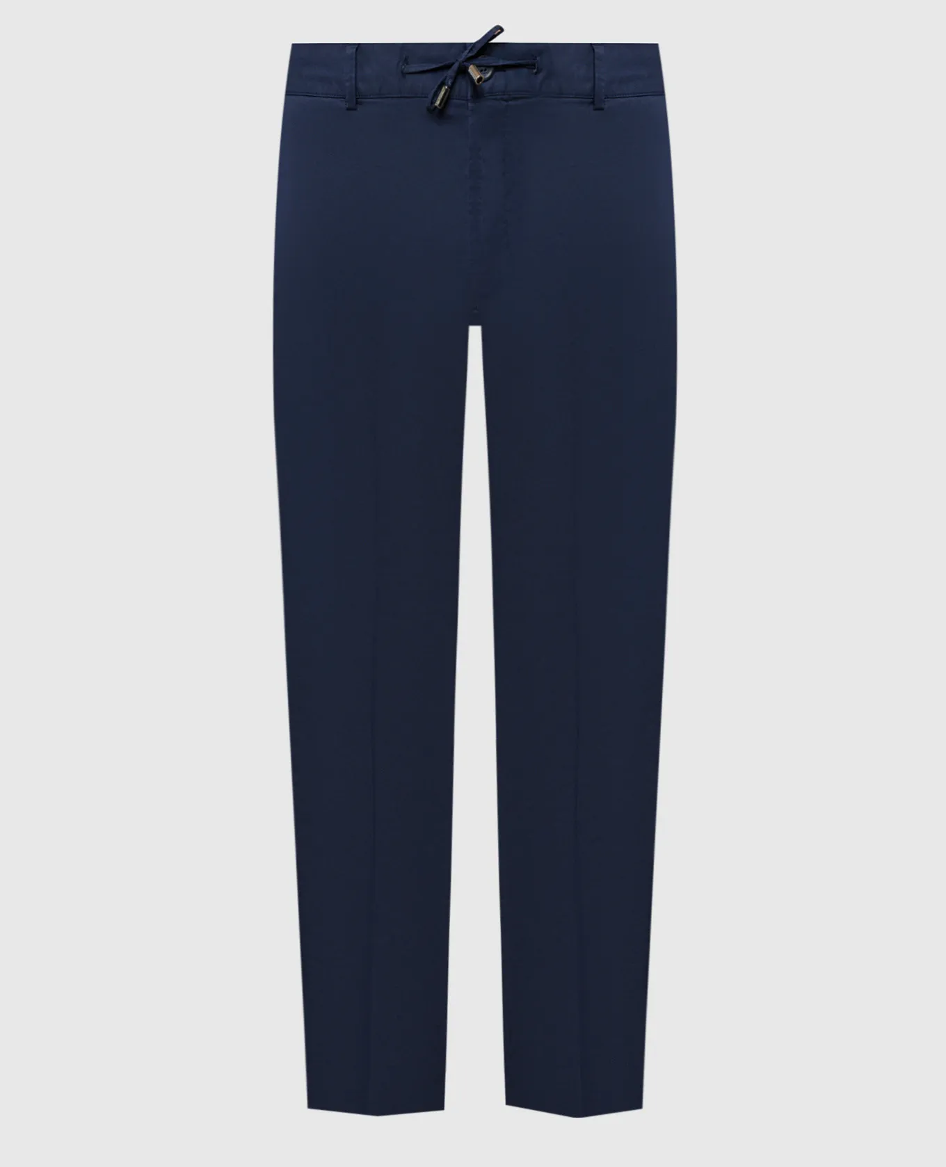 Stefano Ricci Blue pants with metallic logo