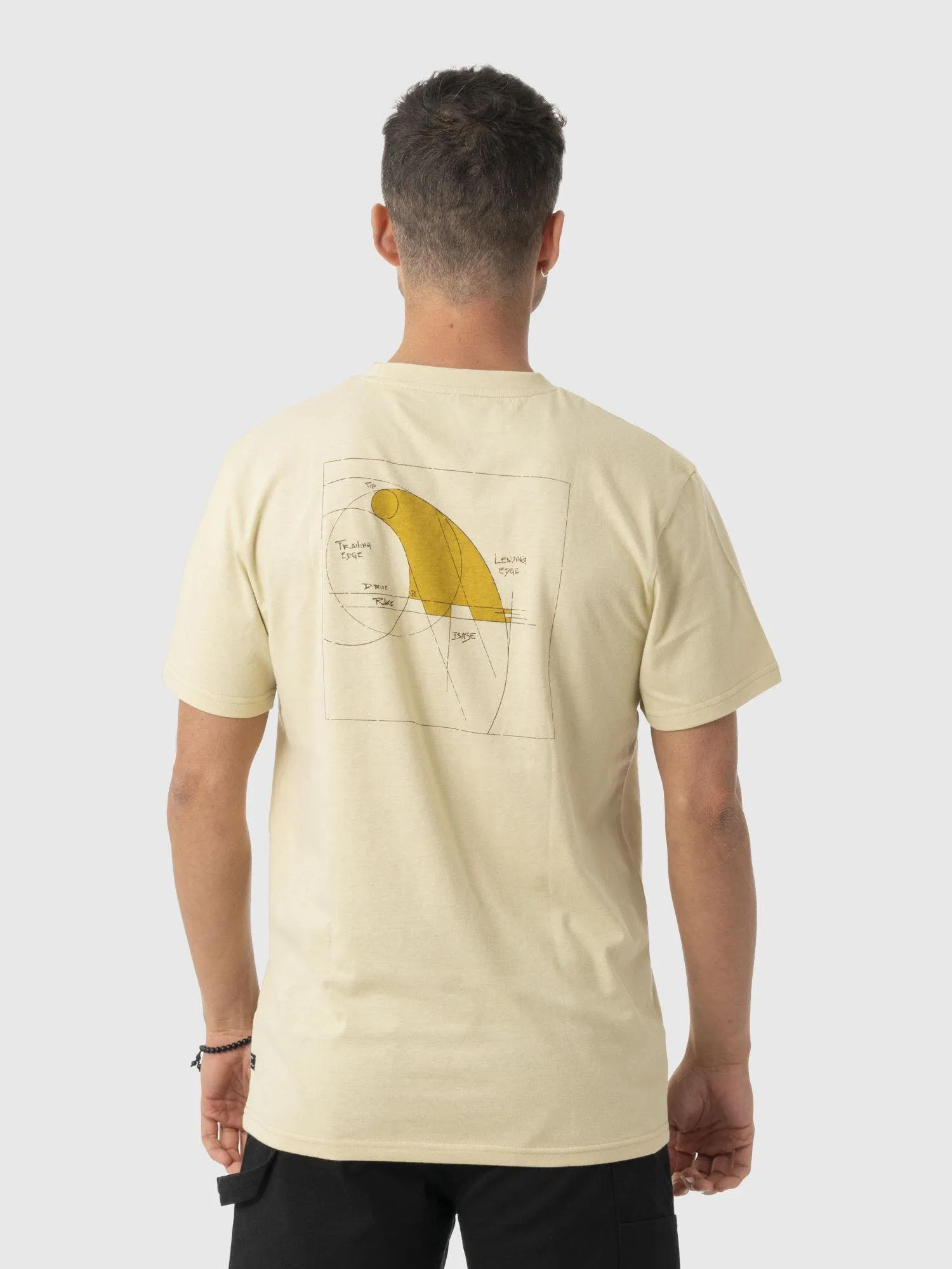 STOKED Polera Stoked Game Reciclada Hombre Café
