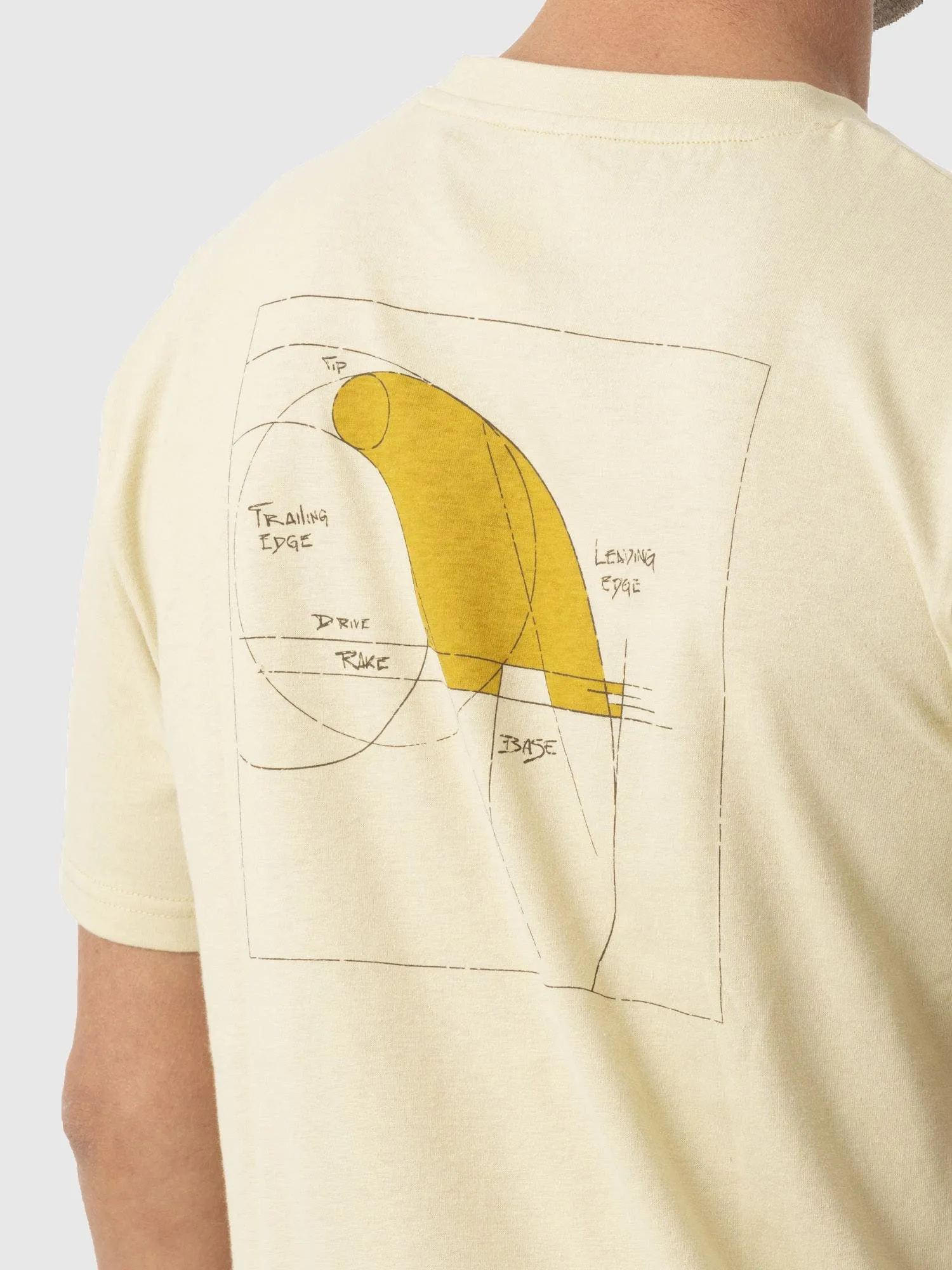 STOKED Polera Stoked Game Reciclada Hombre Café