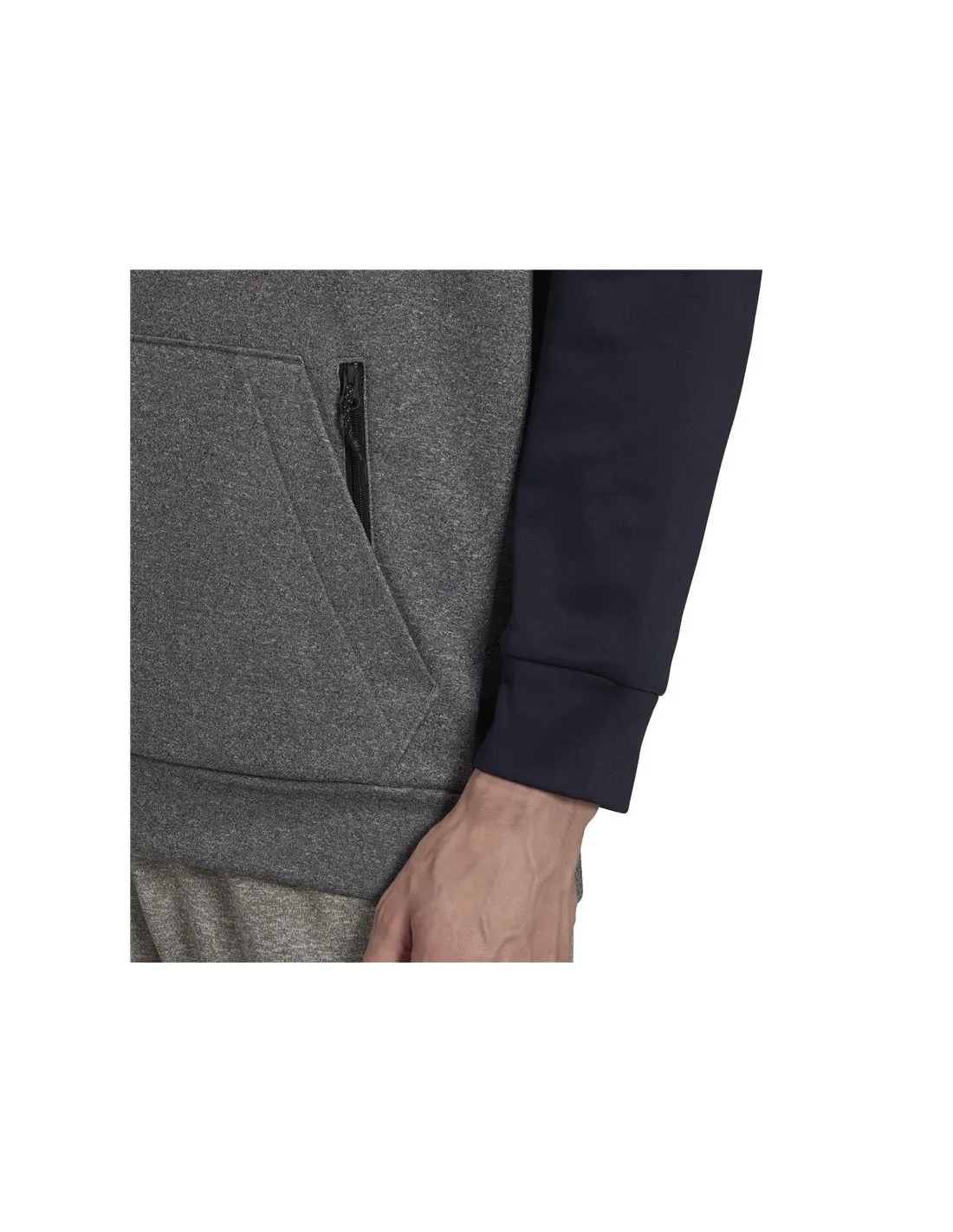 Sudadera adidas Aeroready Game and Go Camo Hombre Gris