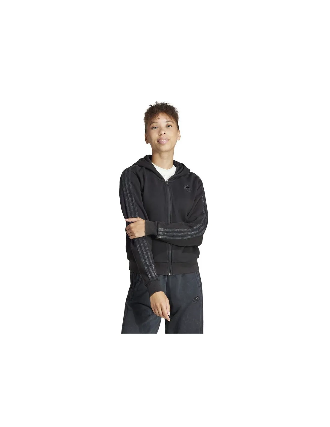 Sudadera adidas All Szn Fz Hd Mujer Negro
