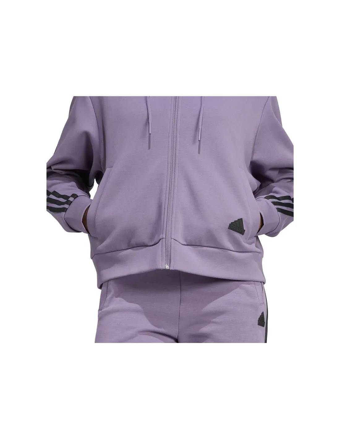 Sudadera adidas Fi 3S Fz Mujer