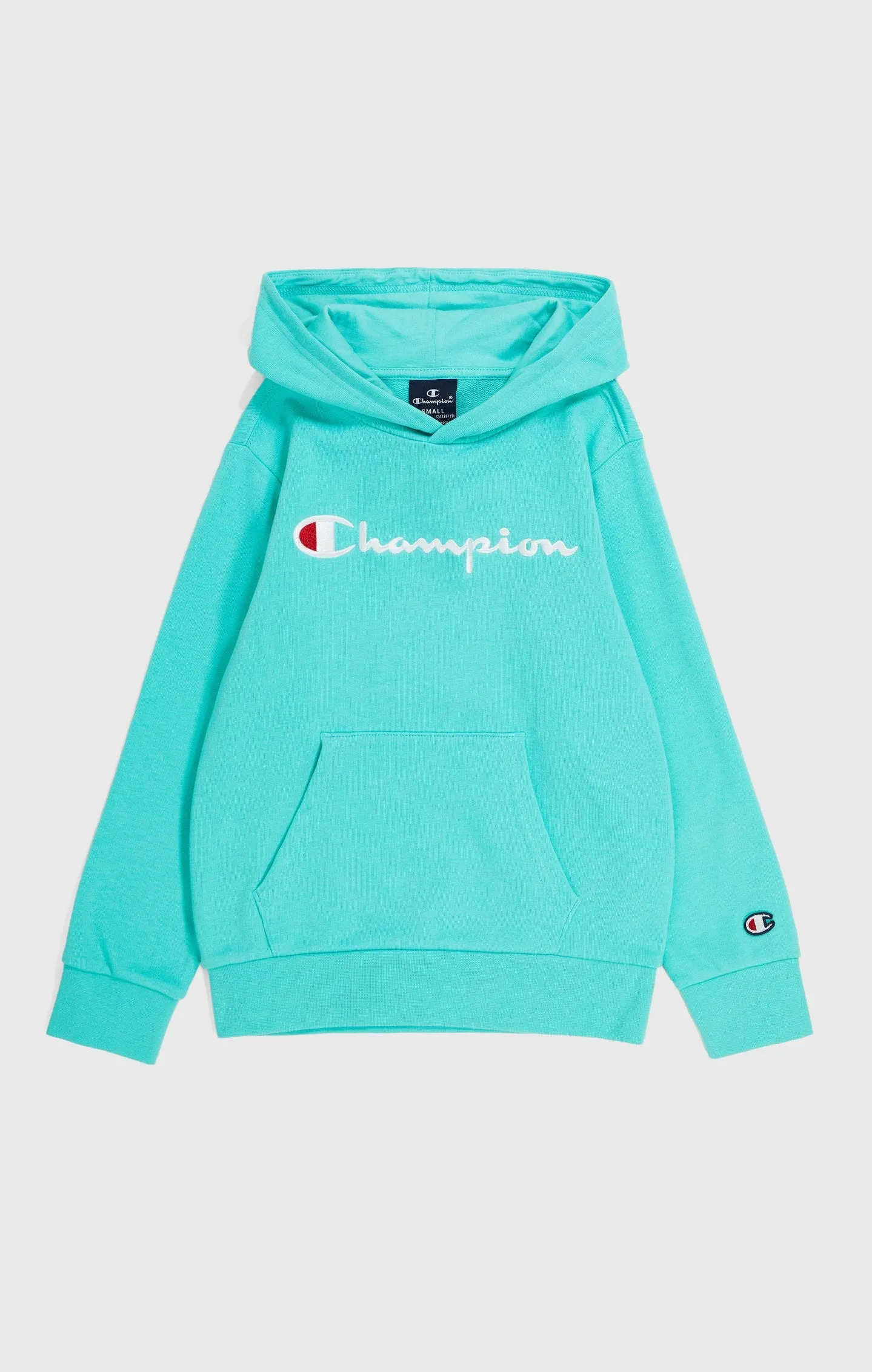 Sudadera de niño con capucha y logotipo grande