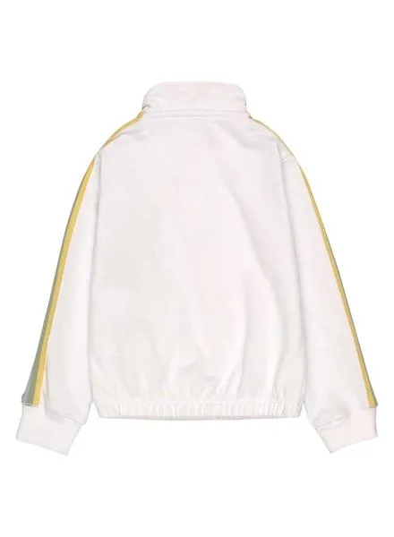 Sudadera Levis Half Zip Logo Blanca para Niña