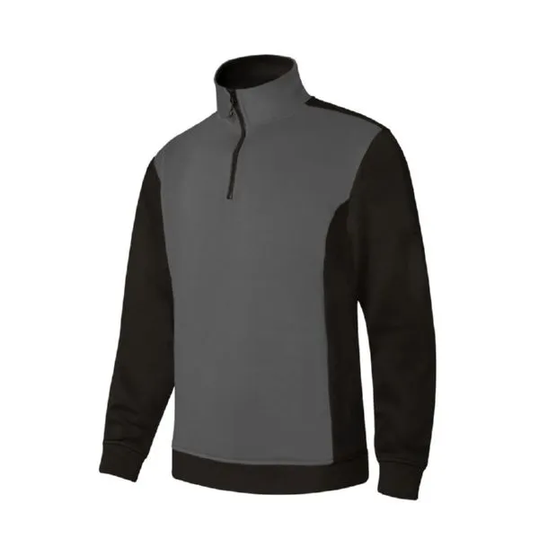 SUDADERA TRABAJO M 65% POLI 35% ALG GR/NEG P105703 VELILLA P105703    8/0  M