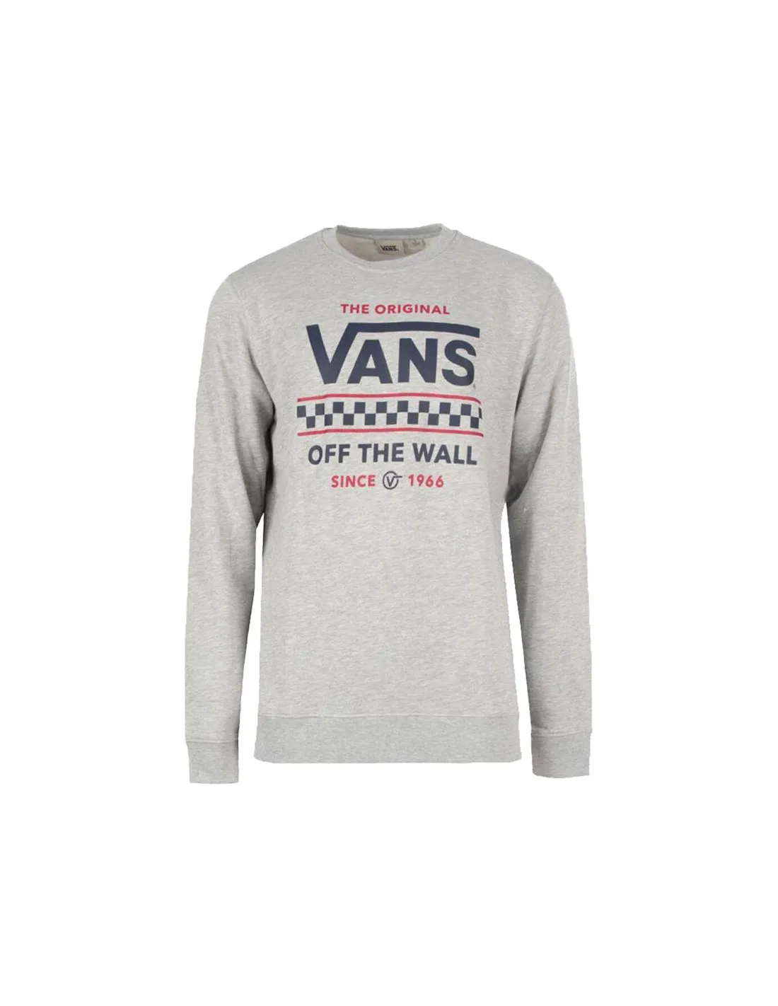 Sudadera Vans Stackton Crew Hombre Grey