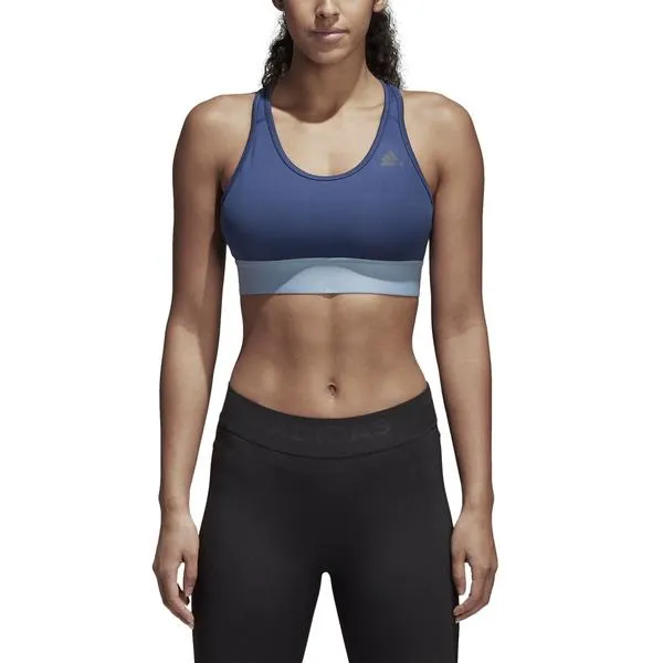 SUJETADOR DEPORTIVO ADIDAS, INDIGO