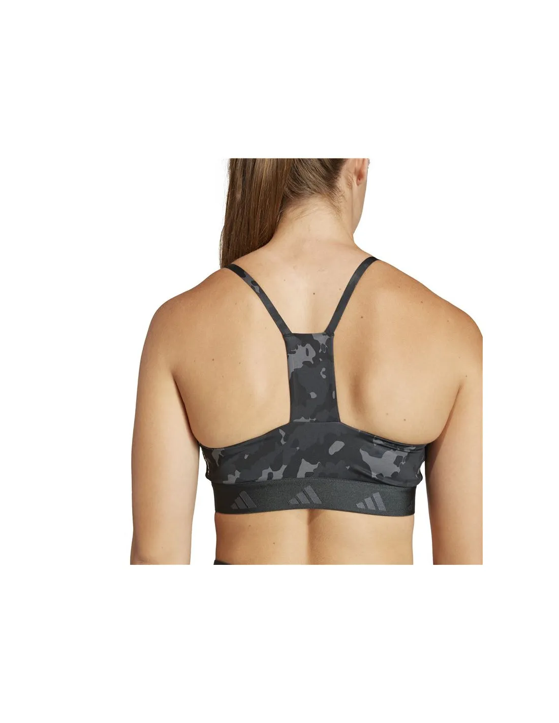 Sujetador deportivo de Fitness adidas Aeroready Ls Tf Aop Mujer