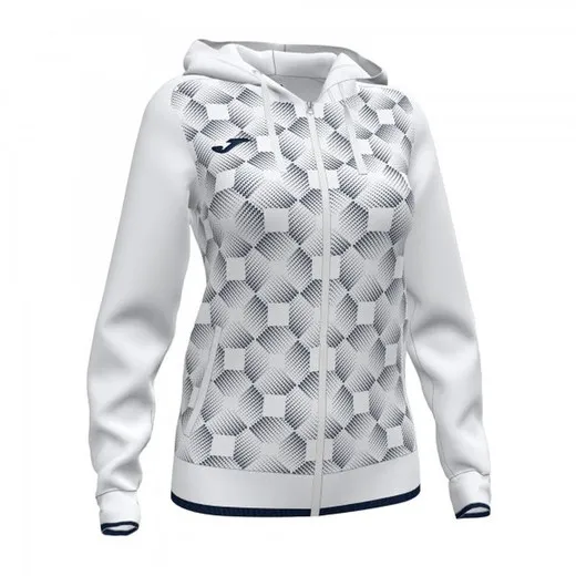 SUPERNOVA III ZIPUP HOODIE WHITE NAVY