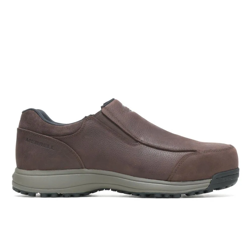 SUTTON MOC MEN'S STEELTOE WORK SHOES ESPRESSO