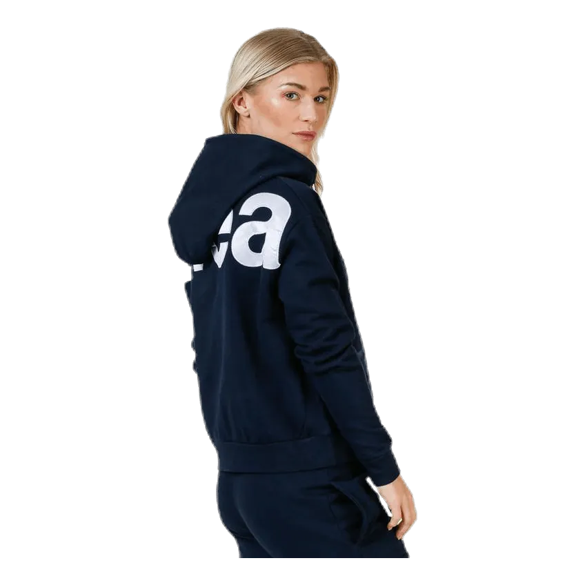 Svea Malaga Zip Hood Blue