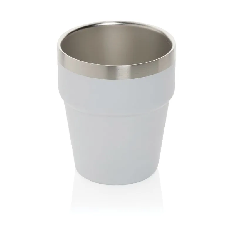 Taza de café promocional doble pared 300 ml. Clark
