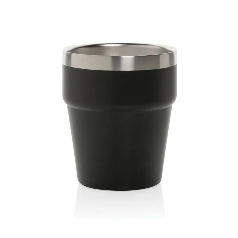 Taza de café promocional doble pared 300 ml. Clark