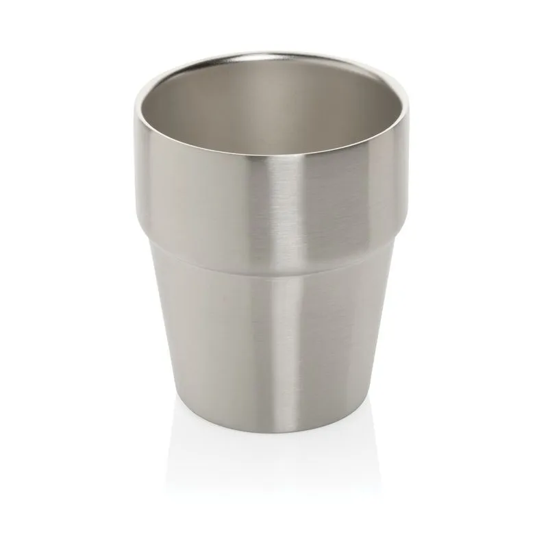Taza de café promocional doble pared 300 ml. Clark